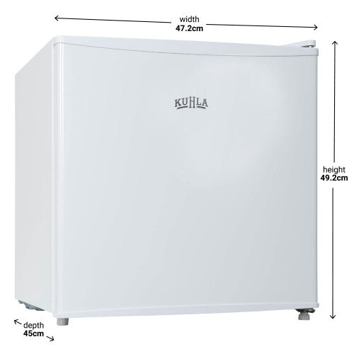 Kuhla KTTFZ5, 31L Table Top Freezer, Compact Size, Classic Design, Reversible 1