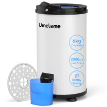 Spin Dryer 6kg by Umelome, Energy&Power Saving Spinner 2800 RPM Clothes Dryer,