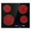 Hisense Hisense E6432C Built-in 60cm Electric Ceramic Hob with Child Lock, Touch 1