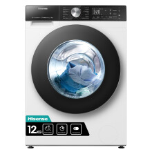 Hisense WF5S1245BW Freestanding 12 KG Front Load Inverter Washing Machine with