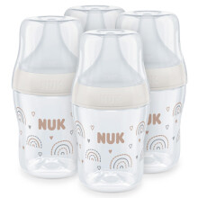 NUK Perfect Match Baby Bottles Set | 0+ Months | Adapts to Baby's Palate |