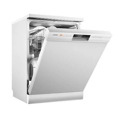 COMFEE' Freestanding Dishwasher CDWPF1201PW-UK 60cm Width, Full Size Dishwasher 1
