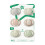 Tommee Tippee Tommee Tippee Newborn Soothers, 0-2 Months, Muted Colours, Matte Texture, 2