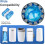 8-Pack Nappy Bin Refills | Compatible with Tommee Tippee Simplee Sagenic, 4