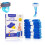 4 Pack Nappy Bin Refills, 7.5m Extra-Long Diaper Pail Bags Compatible with 1