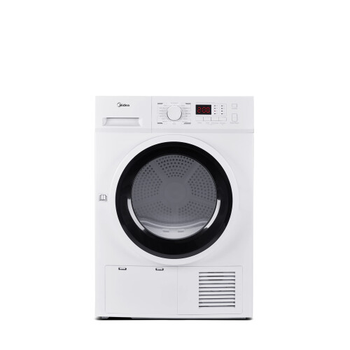 Midea MDG09EC80 Freestanding Condenser Tumble Dryer, 8kg, 16 Programmes,