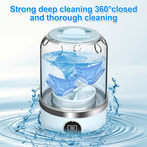DMJJSD Portable Washing Machine, With a USB mini Washing Machine, 600 g Tragbare 1