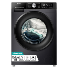 Hisense 3S Series WD3S1043BB3 Wifi Connected 10.5Kg and 6Kg Washer Dryer with