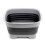 SAMMART 9.1L Collapsible Dishpan with Draining Plug - Foldable Washing Basin - 1