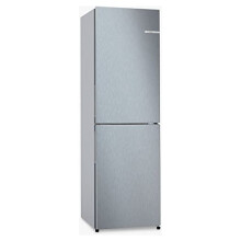 Bosch KGN27NLFAG Fridge Freezer with NoFrost, Multi Air Flow, Stainless Steel,