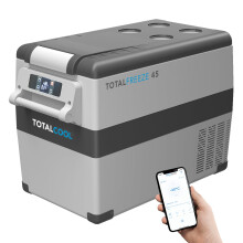 TotalFreeze 12 Volt Car Fridge - Dual Zone Compressor Camping Freezer - Electric