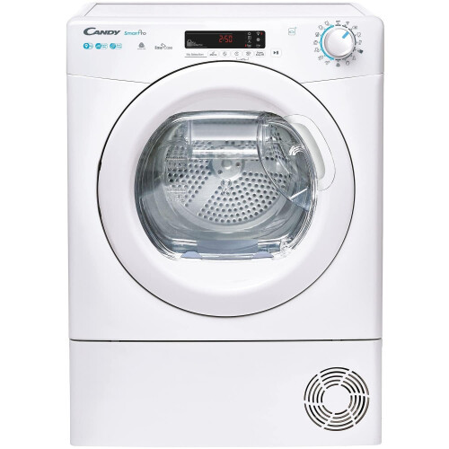 Candy Candy Smart Pro CSOEH9A2DE80 Freestanding Heat Pump Tumble Dryer, Sensor Dry,
