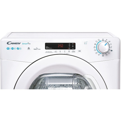 Candy Candy Smart Pro CSOEH9A2DE80 Freestanding Heat Pump Tumble Dryer, Sensor Dry, 1