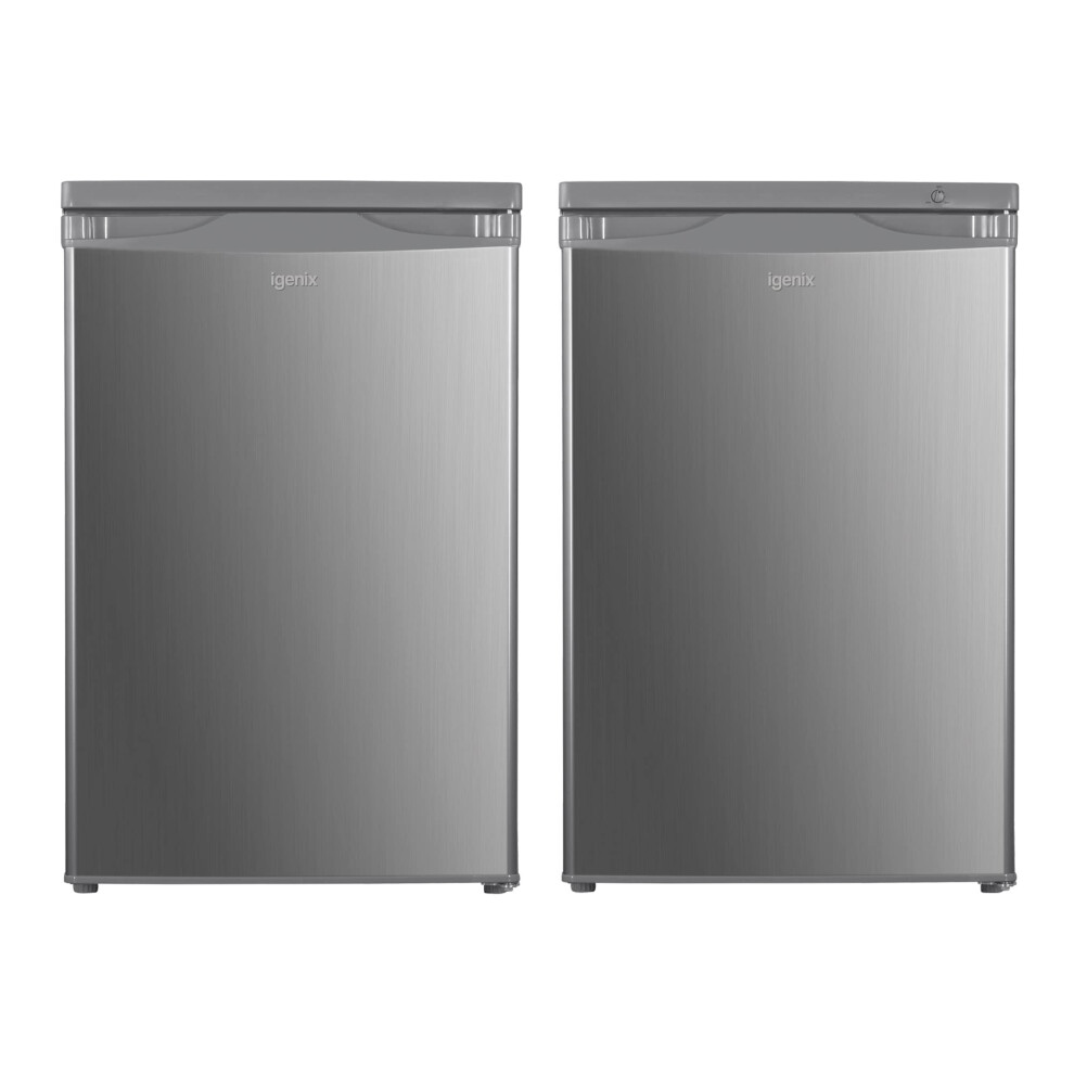 Igenix Freestanding Under Counter Larder Fridge & Freezer Set, Reversible Doors,