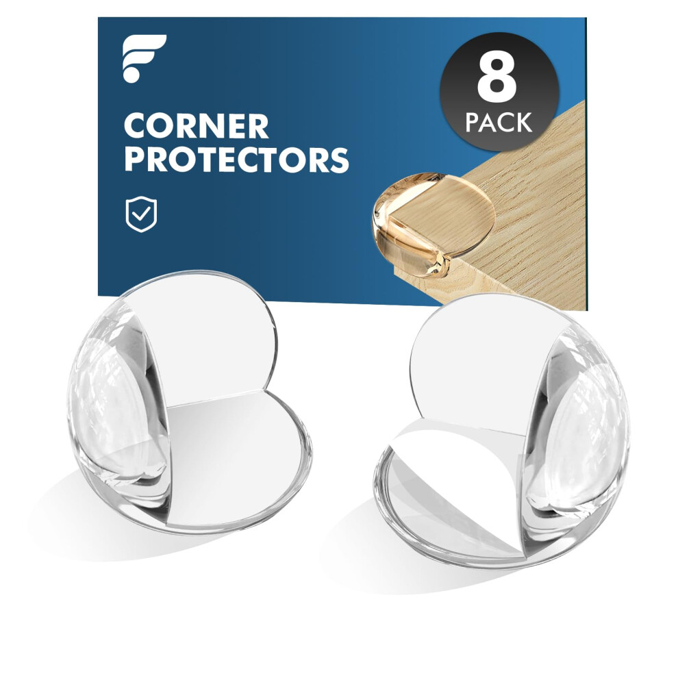Shinfly Corner Protectors For Baby, 8 Pack Thick Table Furniture Edge