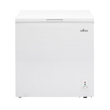 Willow W198CFW 199L Freestanding Chest Freezer with Removable Storage Basket,