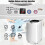 TANGZON 2-in-1 Portable Washing Machine, Fully Automatic Mini Washing Machine 2