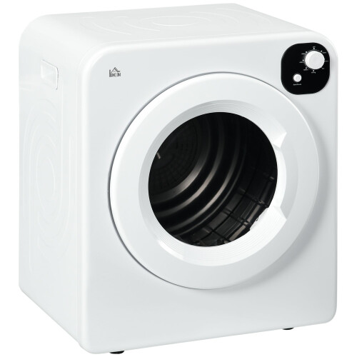 Homcom HOMCOM 6kg Vented Tumble Dryer, Freestanding, Wall Mounted, Stackable, Portable