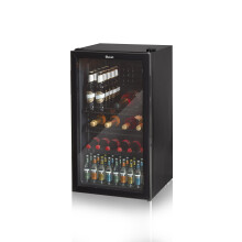 Swan SR12030BN 80L Glass Fronted Undercounter Freestanding Beverage/Drinks