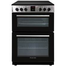 Russell Hobbs Electric Cooker 3 in 1 68L/37L Split Stainless Steel Double Oven