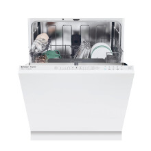 Candy CI 4C7L0W-80 Integrated Dishwasher, 14 Place Setting, Black Bezel, C Rated
