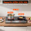 Nefaracy 2 Ring Electric Hob with Handle, 3200W 2 Zone Ceramic Hob 56cm, 2