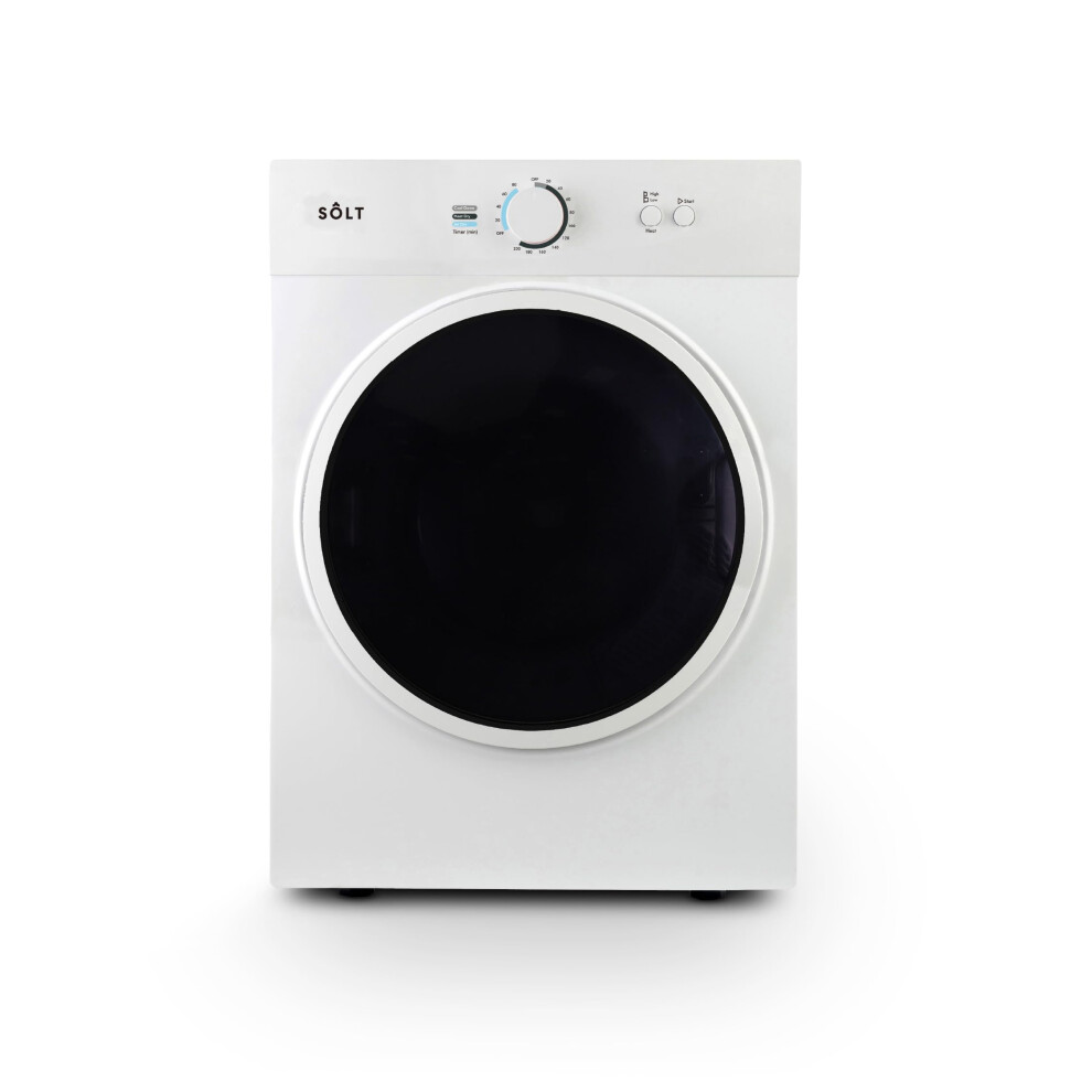Solt SOLVTD3W Vented Tumble Dryer, 3kg Capacity, White, 65 x 49 x 54 cm-image-OPC-PK55DBJ-NEW