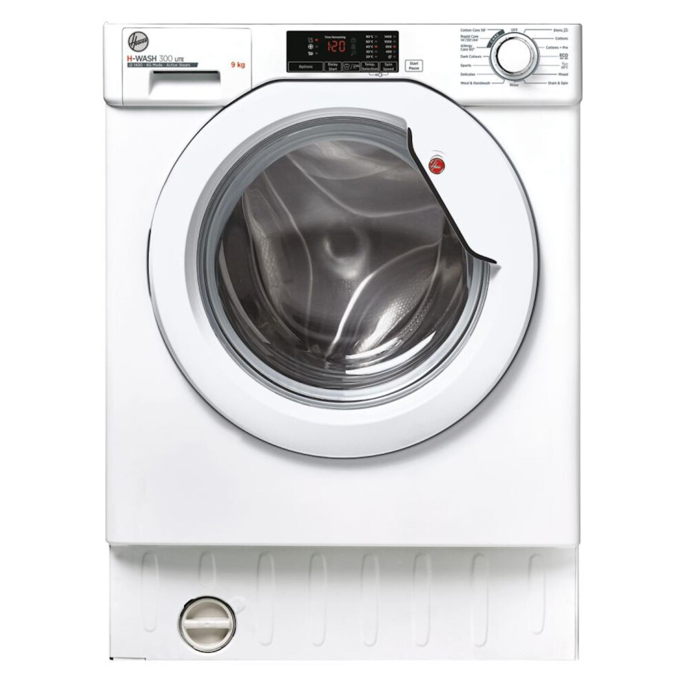Photos - Washing Machine Hoover HBWS49D2ACE 9 Kg Integrated  