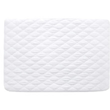 Cot Bed Mattress Protector Waterproof 140x70cm fitted, Quilted Toddler Bed