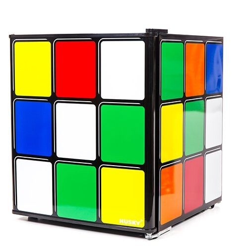Husky Husky HUS-HU231 Rubiks Cube Mini Fridge 2