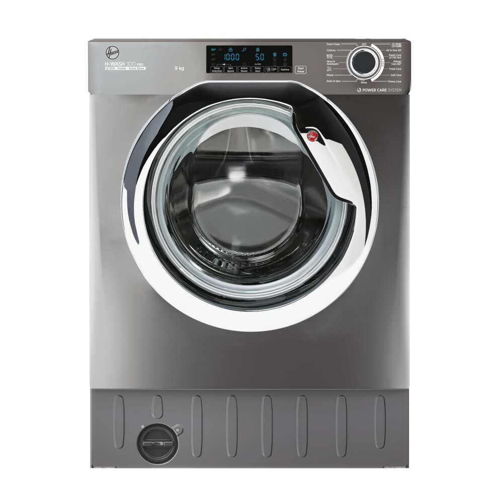 Hoover Hbwos69tamcre-80 Integrated Washing Machine, 9Kg Load, 1600Rpm,