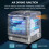 AIRMSEN Mini Table Top Dishwasher, 6 Programs Countertop Dishwasher, 5L Water 6