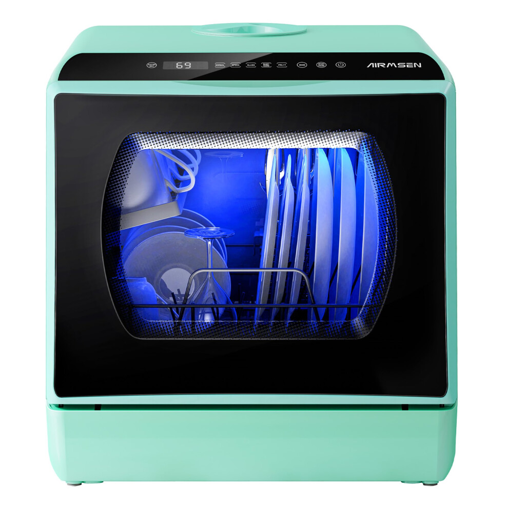 AIRMSEN Mini Table Top Dishwasher, 6 Programs Countertop Dishwasher, 5L Water-image-OPC-PK55CXN-NEW