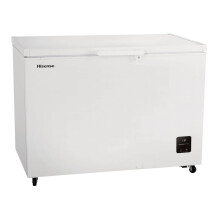 Hisense FC386D4AWLE 297Litres Freestanding Chest Freezer, 4 Star Freezer Rating,