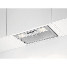 AEG 5000 Series Canopy Cooker Hood, DGX3523S, ExtractionTech, 70cm, LED Lights,
