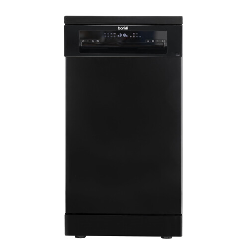 Baridi 45cm Slimline Freestanding Dishwasher, 10 Place Settings, 8 Programs -