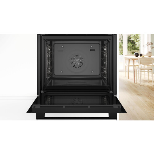 Bosch Bosch, Series 4, HQA534BB3B, 60cm Built-in Single Oven with Added Steam function 2