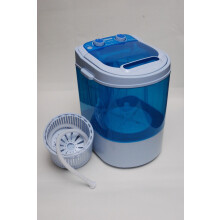 PORTABLE 230V MINI 3KG WASHING MACHINE FOR FLATS HOME SMALL KITCHEN WITH SPIN