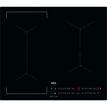 AEG 6000 Series Induction Hob, IKX64441CB, 4 Cooking Zones, 60cm, Bridge