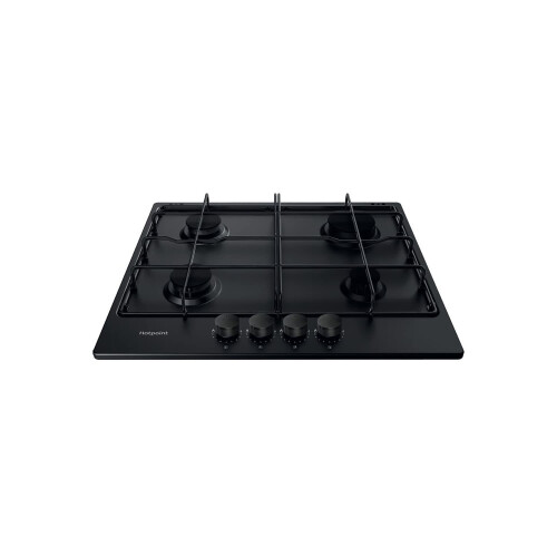 Hotpoint Hotpoint 58cm 4 Burner Gas Hob - Black