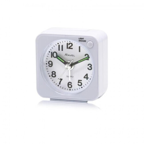 Ravel Ravel Quartz Mini Alarm Clock White RC051.4
