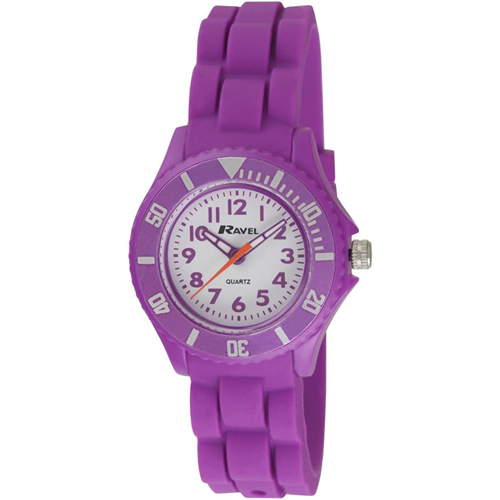 Sekonda Ravel Children's Sports Silicon Sports Watch R1802.7 Purple