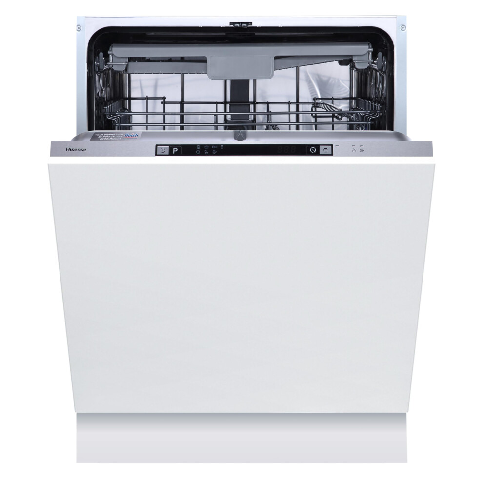 Hisense Fully Integrated Standard Dishwasher - With Fixed Door Fixing Kit Silver