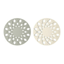 Tapis en silicone isolant thermique Tapis de pot de sable résistant aux hautes températures Protection creuse contre les brûlures Plateau de table