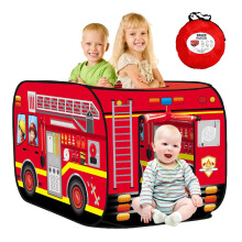 Pop -up Tenda per bambini. Tendi per camion Fire Tent Play Tent Firefighter Tent.Large Facile da organizzare. Regalo di biliardo per Girls & Boys.