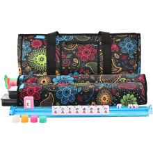 EdenRiver Amerikanisches Mahjong-Spielset, 166 Spielsteine, 4 All-in-One-Farbstnder/Schieber, Mahjong-Set, Mah-Jonggg-Set, komplettes Mah-Jongg-Spie