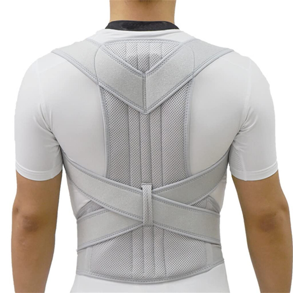 Posture Corrector Backrest Clavicle Support Adjustable Trainer for Improved Spinal Alignment and Comfort