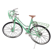 Auffälliges hellgrünes Mini-Fahrradmodell mit langlebigem Aluminiumdesign
