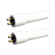 2 Pack 20w T4 Fluorescent Tube Warm White (3400K, 568mm - excl pins) Check Length Carefully