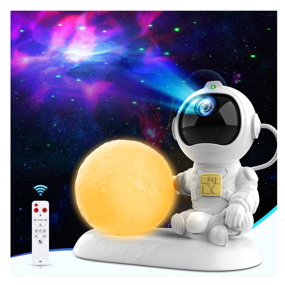 Kaishengyuan Astronaut Galaxy Projector,Star Night For Kids And Adults With Timer And Remote Control, Space Starry Ceiling Projector For Bedroo Light 43932412